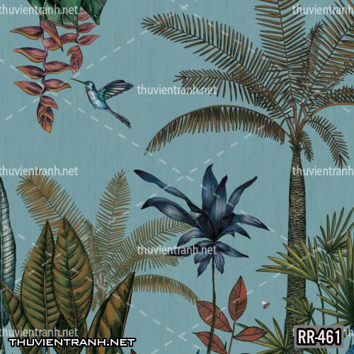 Tranh dán tường rừng rậm nhiệt đới, Tranh vẽ cổ điển, Vintage TropicalRR-461 - Kết quả tìm kiếm tranh tường